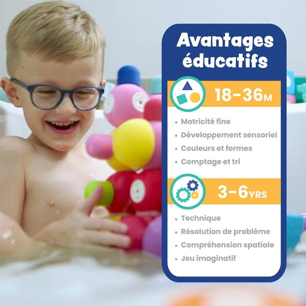 BLOCKAROO CASTLE CHATEAU BOITE DE 35 PIECES – Image 6