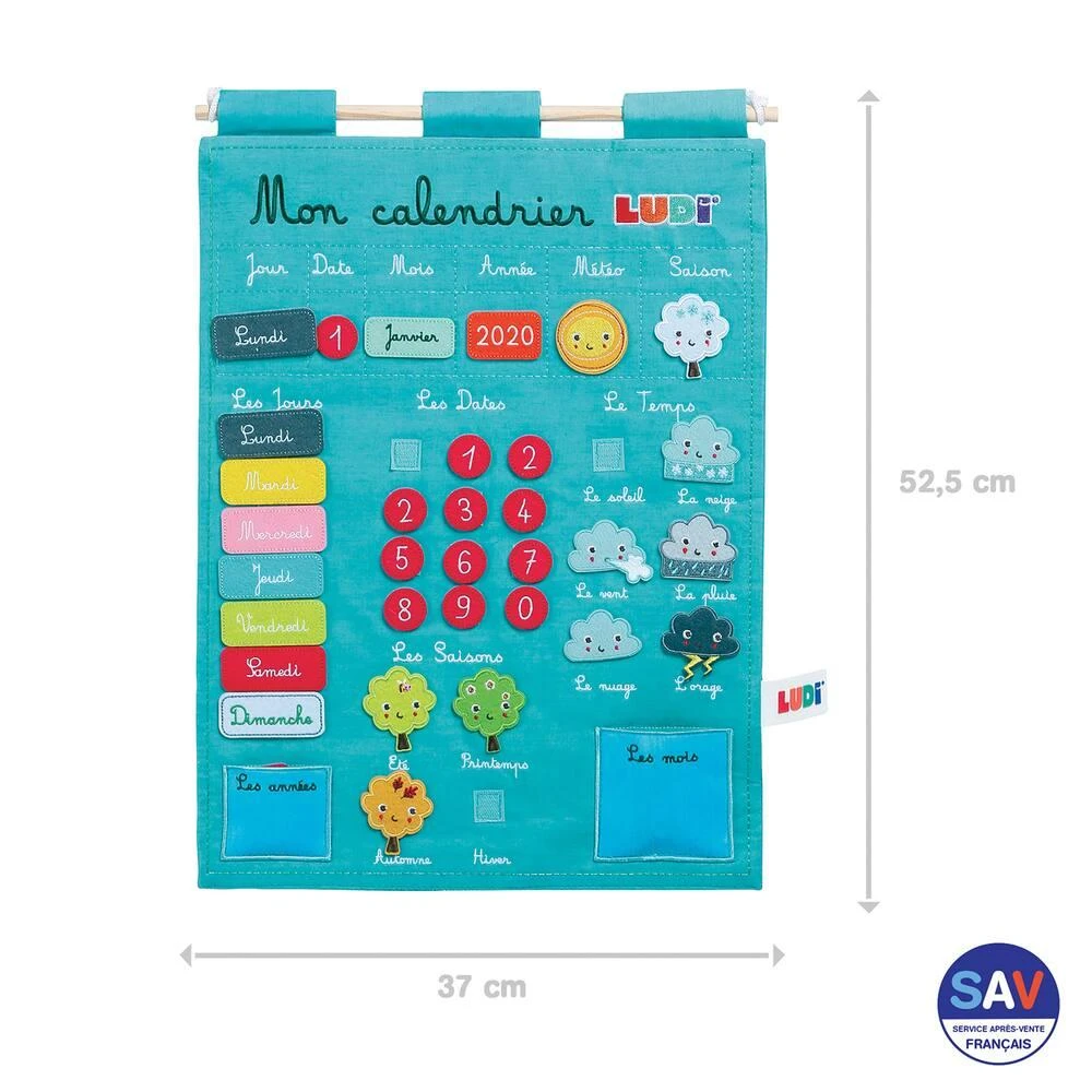 CALENDRIER BASIC BLEU – Image 5