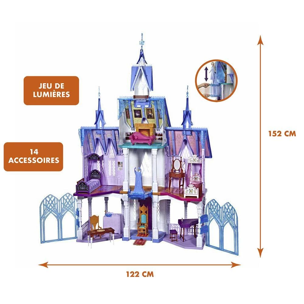 Hasbro CHATEAU ARENDELLE DELUXE - DISNEY LA REINE DES NEIGES 2 – Image 2