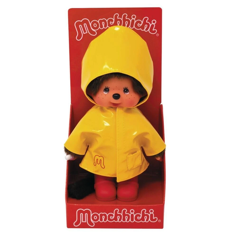 Bandai PELUCHE MONCHHICHI CIRÉ ICONIQUE JAUNE – Image 2