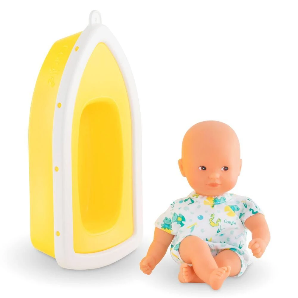 MINI BAIN PLOUF GRENOUILLE 20 CM - COROLLE MON PREMIER POUPON