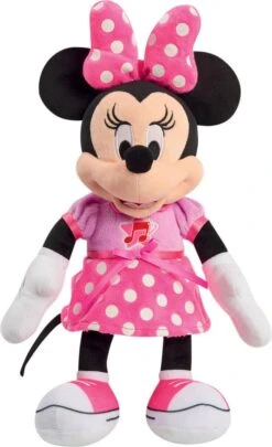 PELUCHE 30 CM SONORE ET LUMINEUSE MINNIE