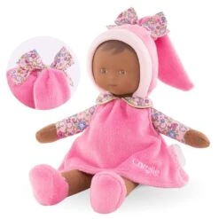 DOUDOU MISS FLORALE PAYS DES REVES 25 CM COROLLE MON DOUDOU