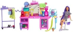 MATTEL COFFRET POUPEE BARBIE EXTRA STUDIO DE MODE - BARBIE